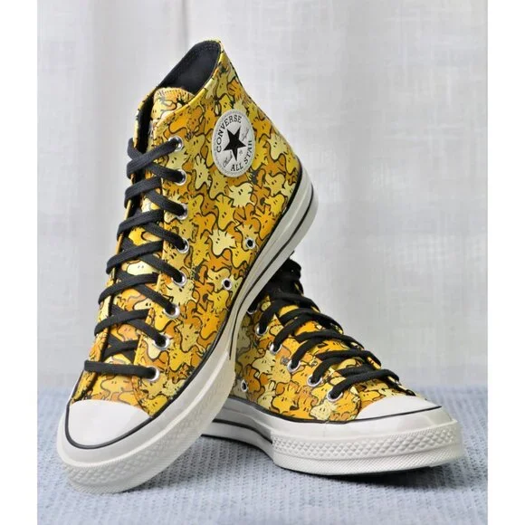 New! Size: 9.5 Men/11.5 Women | Converse Chuck 70 Hi Peanuts Woodstock | A01871C - Picture 14 of 16